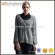 Fashion knitting wool cashmere sweaters for women cardigan